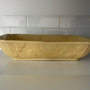 Vintage Pottery Serving Dish Marked USA